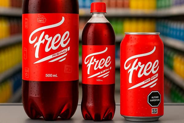 Otros formatos de Free Rising Cola